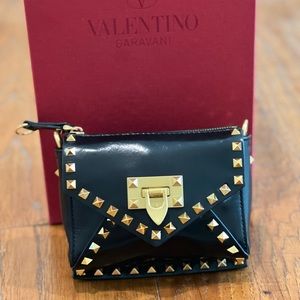 Authentic & Brand New Valentino Clutch with Strap for Cross Body look